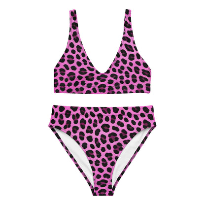 Pink Leopard 2PC Swimsuit