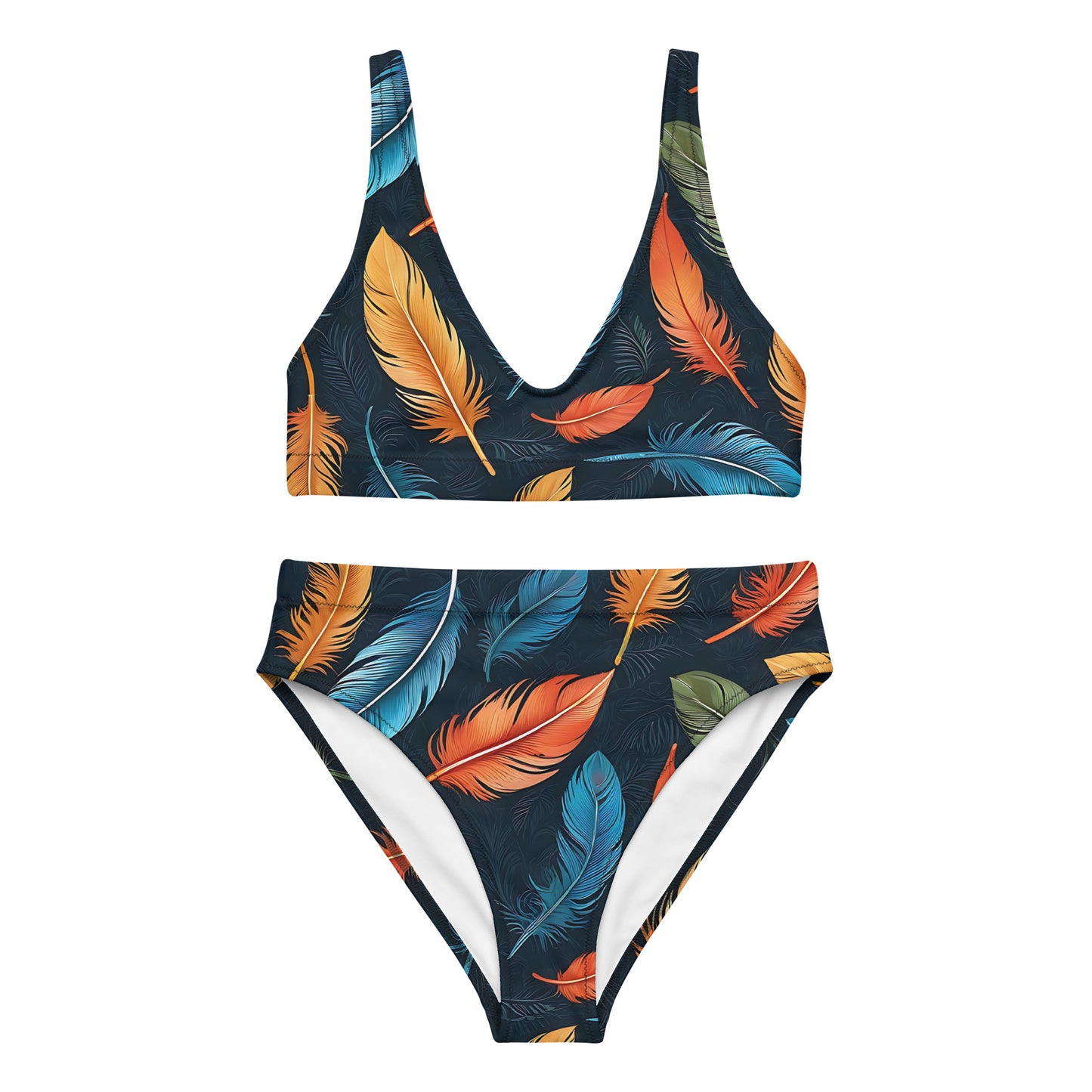 Colorfuf Feathers 2PC Swimsuit