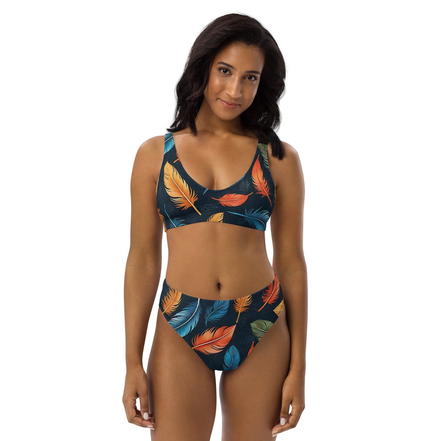 Colorfuf Feathers 2PC Swimsuit