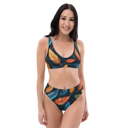 Colorfuf Feathers 2PC Swimsuit