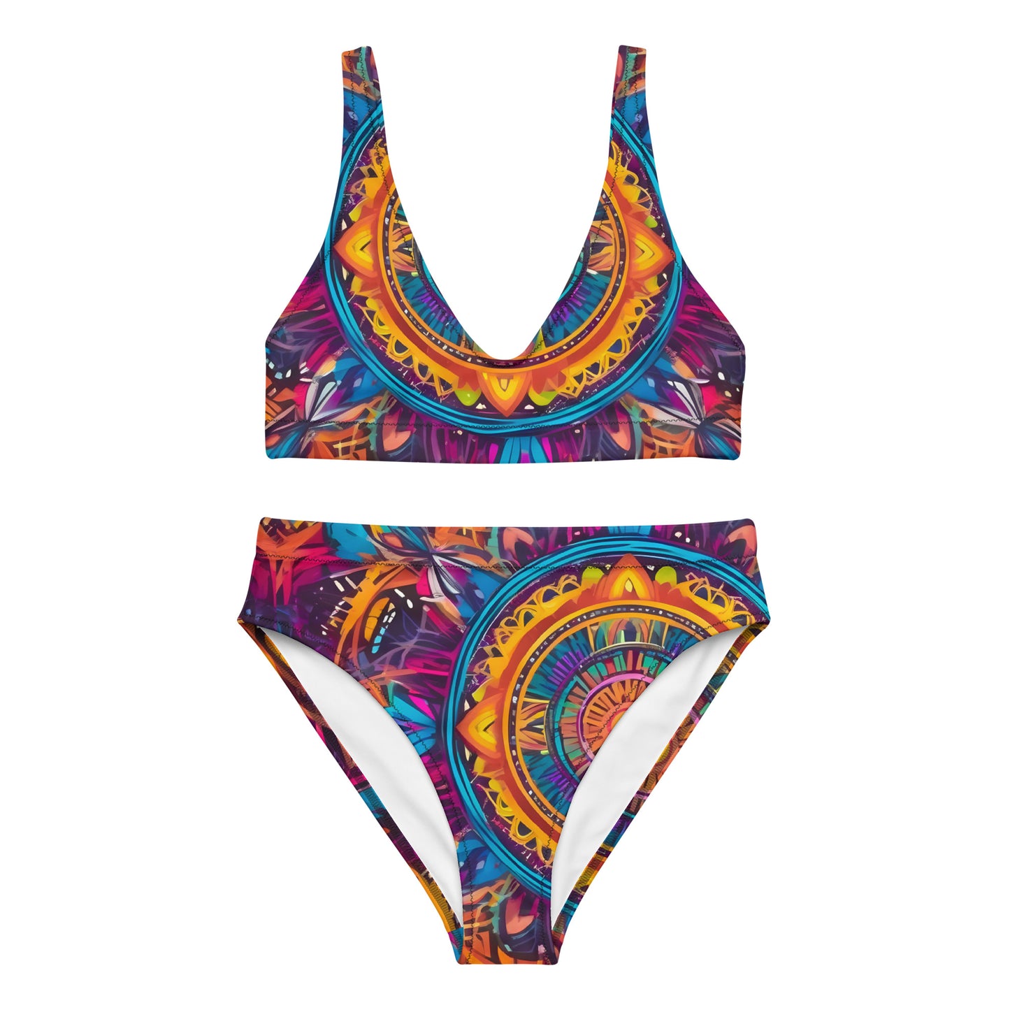 Beautiful Mandala Colorful 2PC Swimsuit