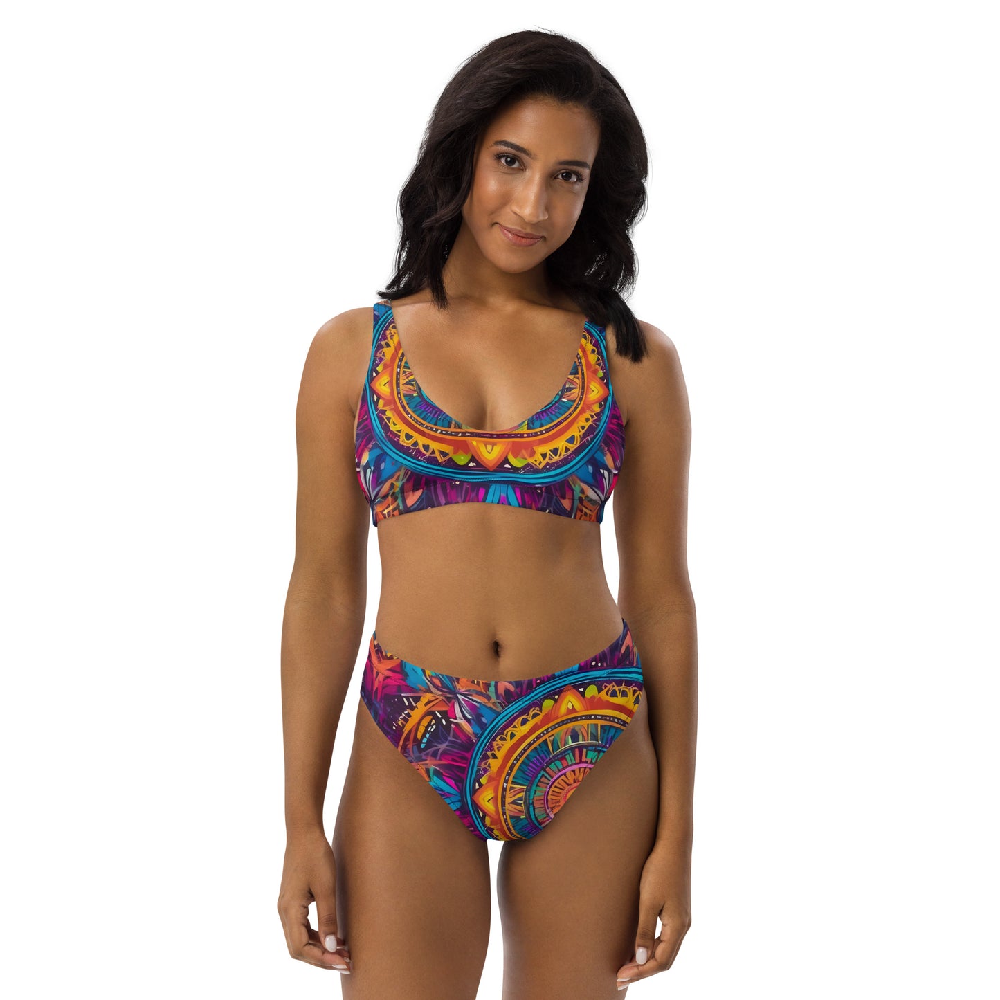 Beautiful Mandala Colorful 2PC Swimsuit