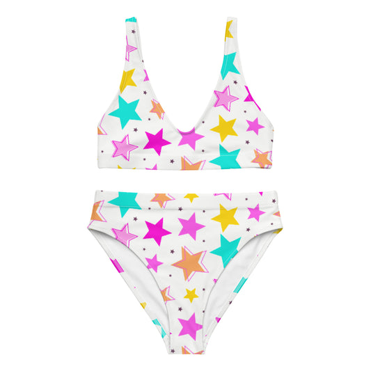 Colorful Stars 2PC Swimsuit