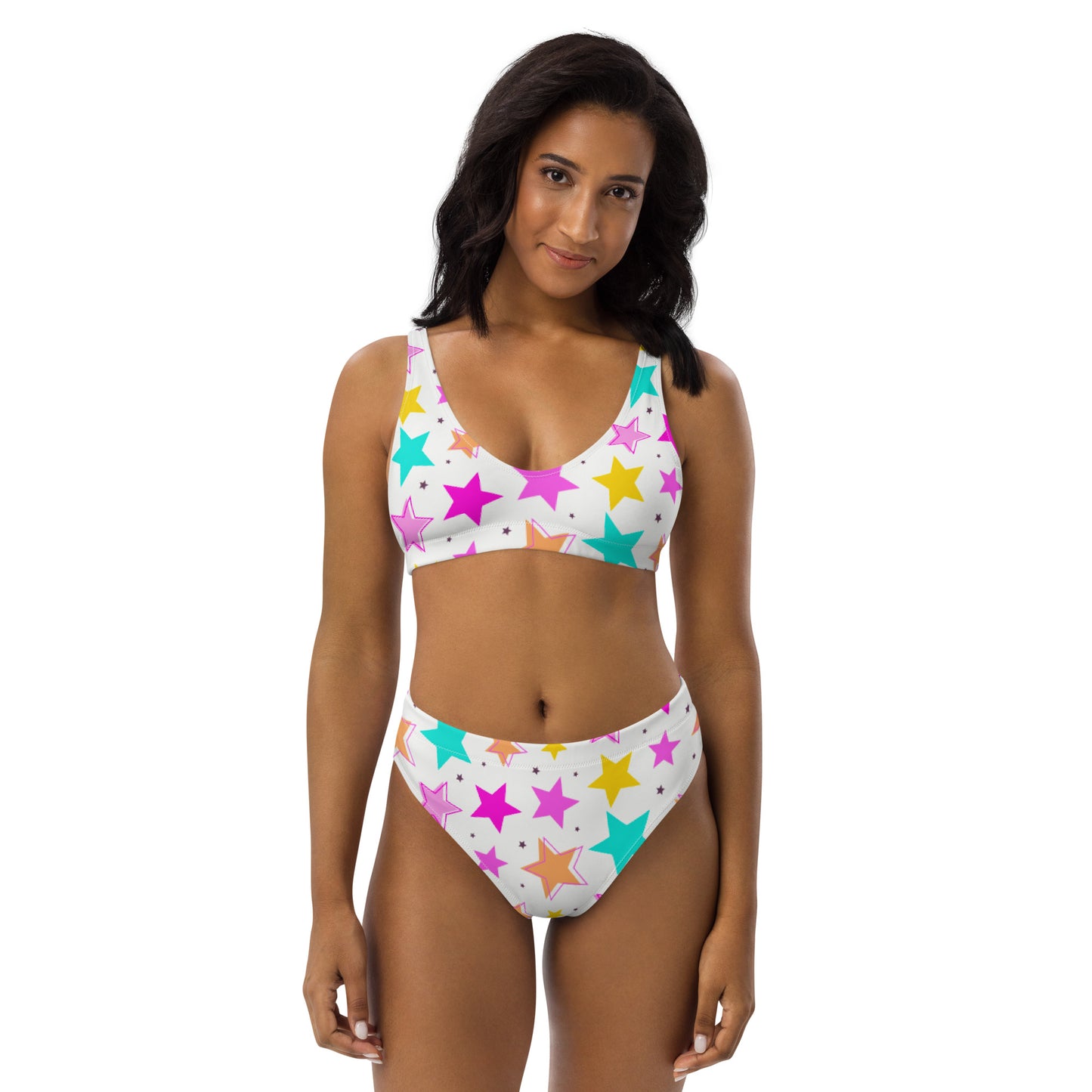 Colorful Stars 2PC Swimsuit