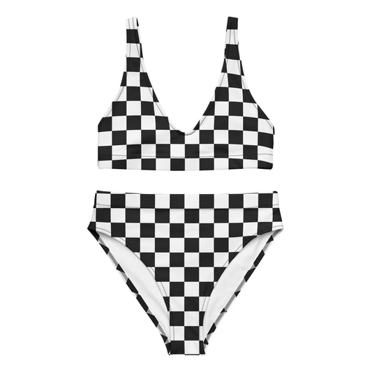 Finish Line Flag 2PC Swimsuit