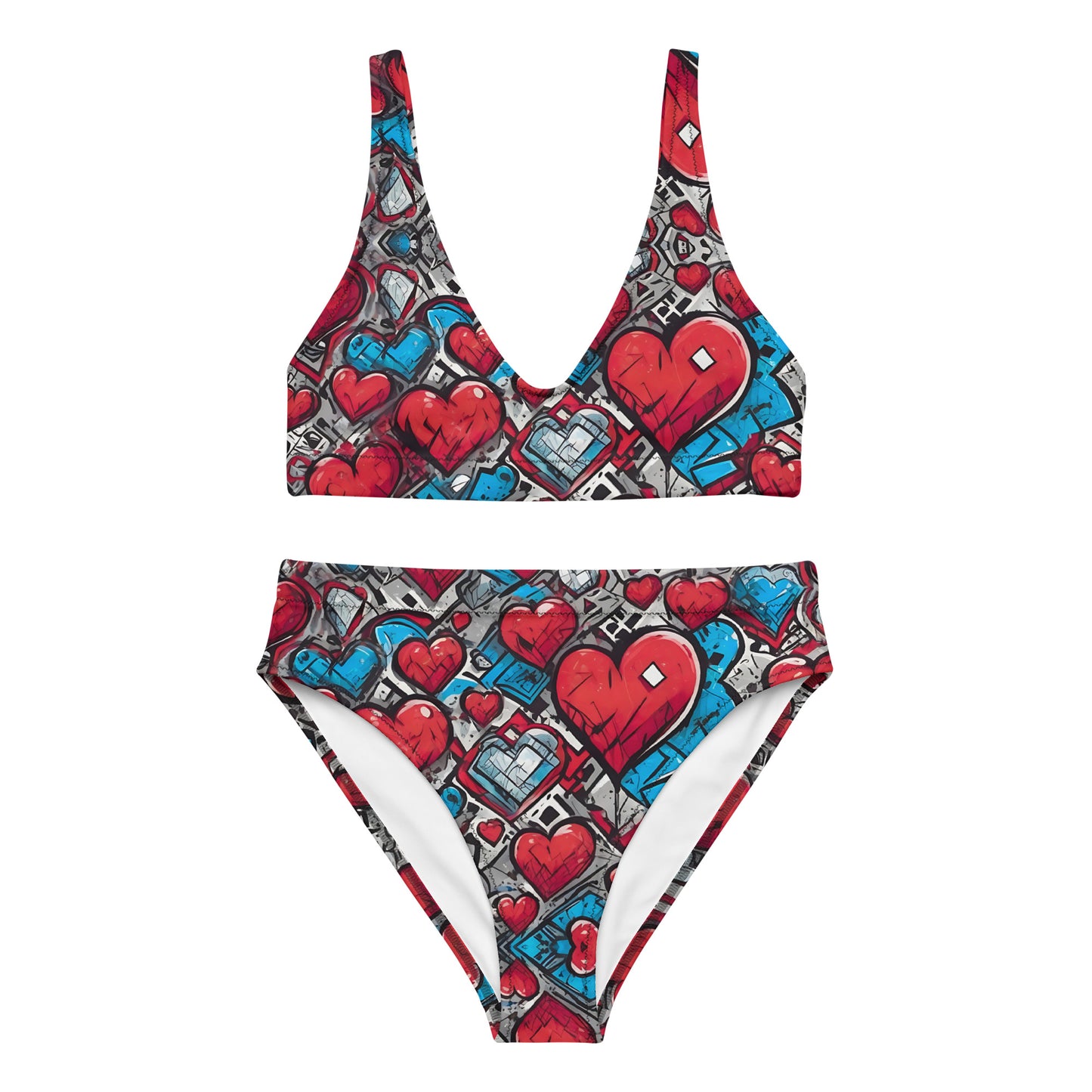 Hearts 2PC Swimsuit