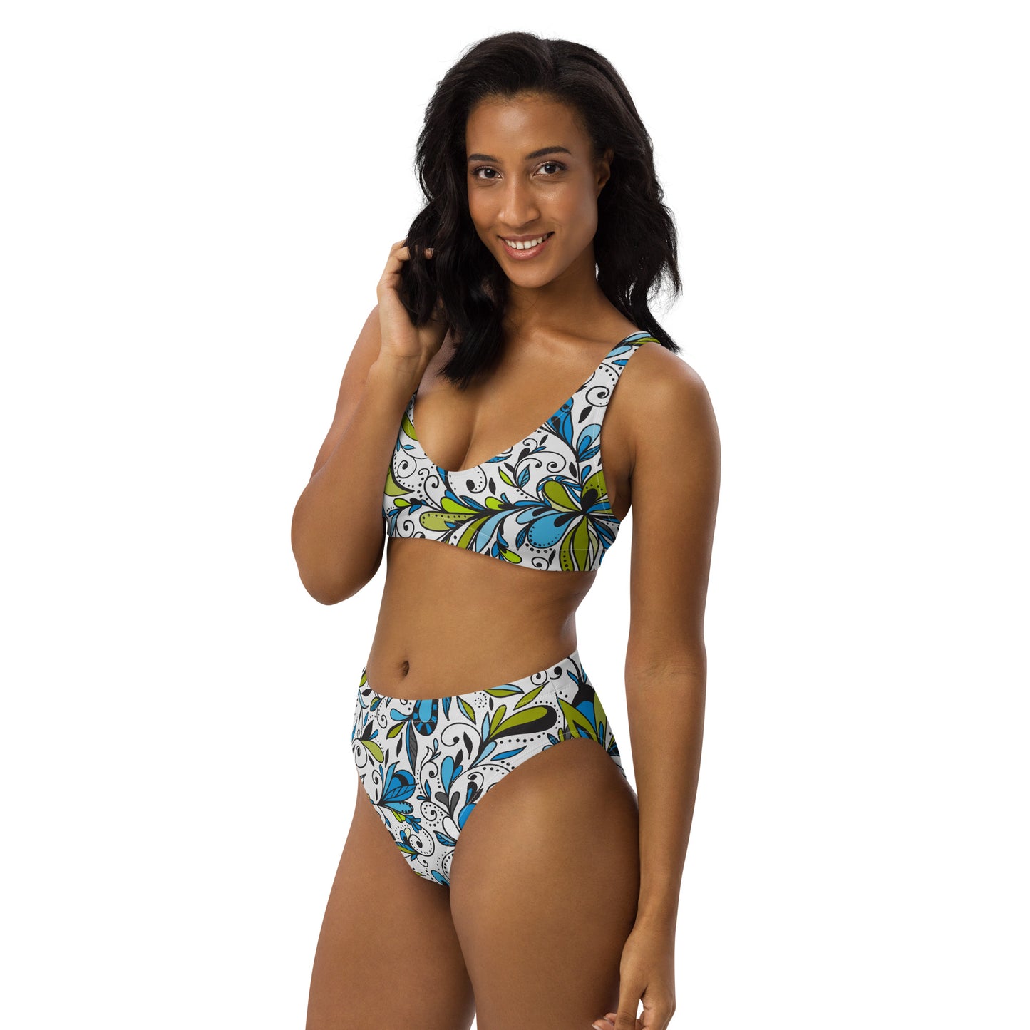 Chaos Floral 2PC Swimsuit