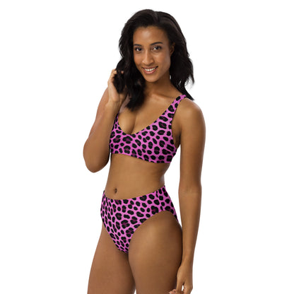 Pink Leopard 2PC Swimsuit