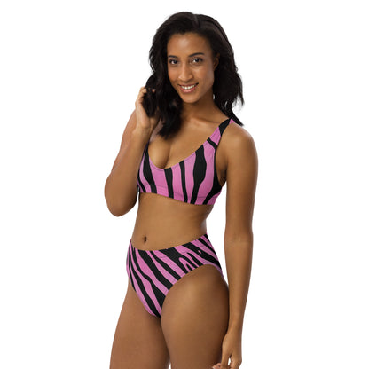 Pink Zebra 2PC Swimsuit