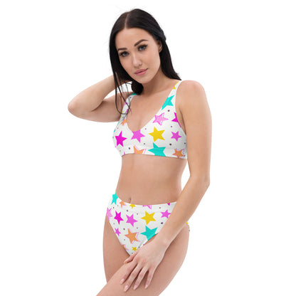 Colorful Stars 2PC Swimsuit