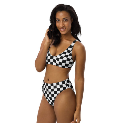 Finish Line Flag 2PC Swimsuit