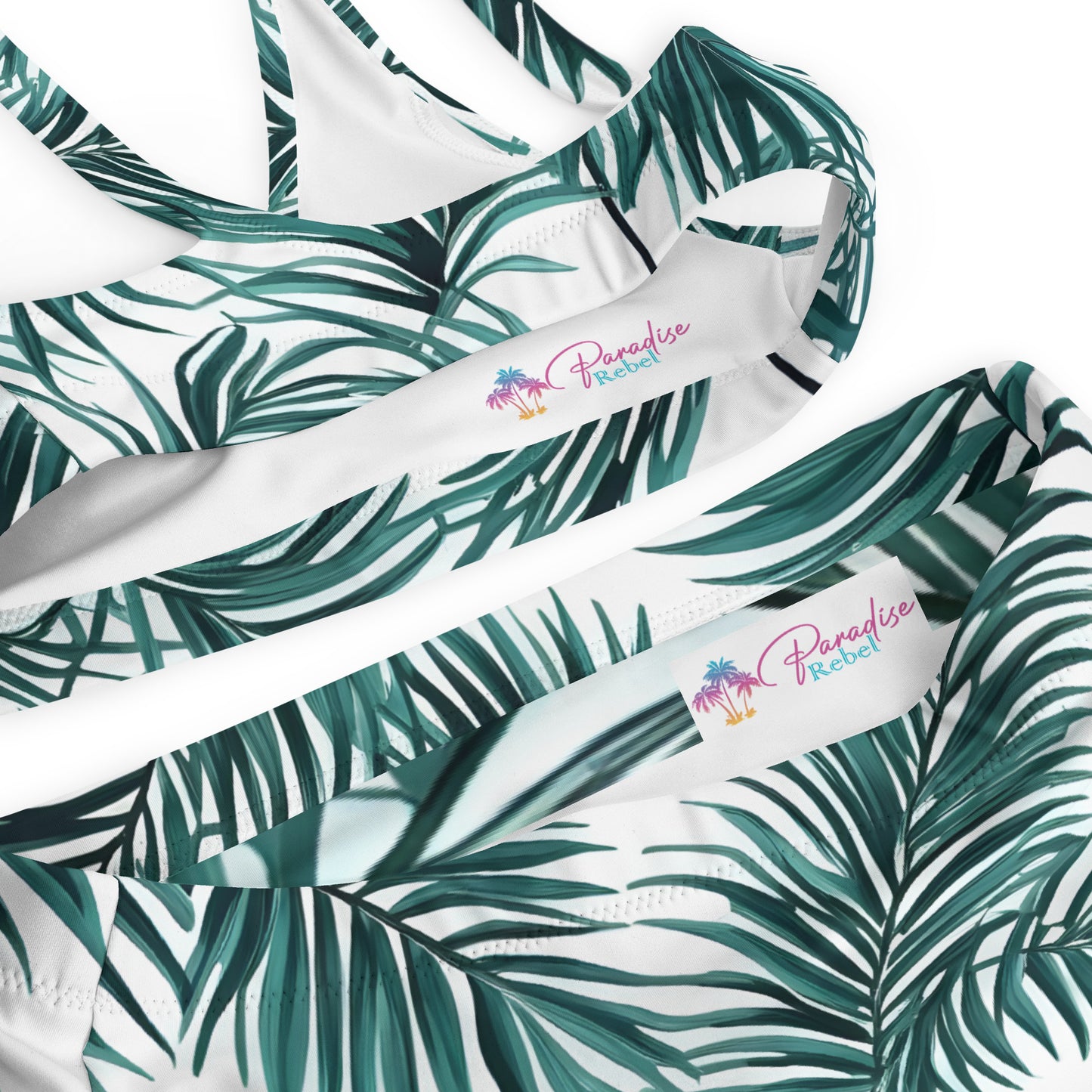 Palms Floral 2PC Swimsuit