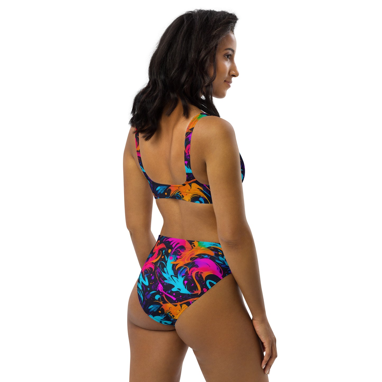 Colors in Graffiti 2PC Swimsuit