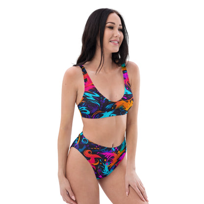 Colors in Graffiti 2PC Swimsuit