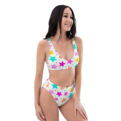 Colorful Stars 2PC Swimsuit