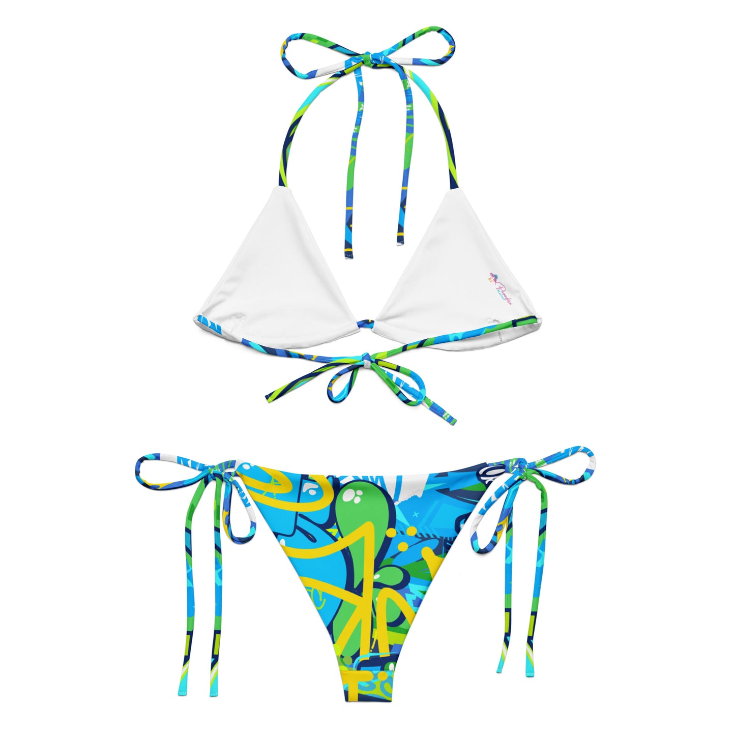 Bright Graffiti Art Bikini