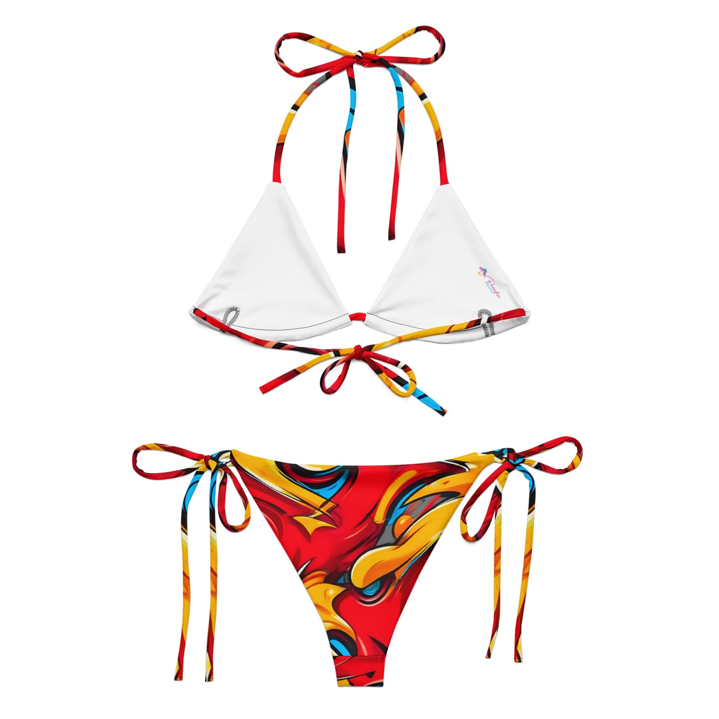 Red and Yellow Bikini