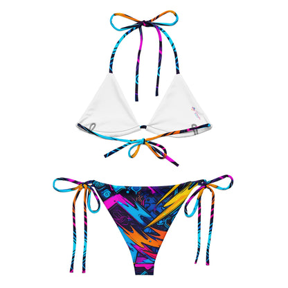 Lightning Graffiti Art Bikini