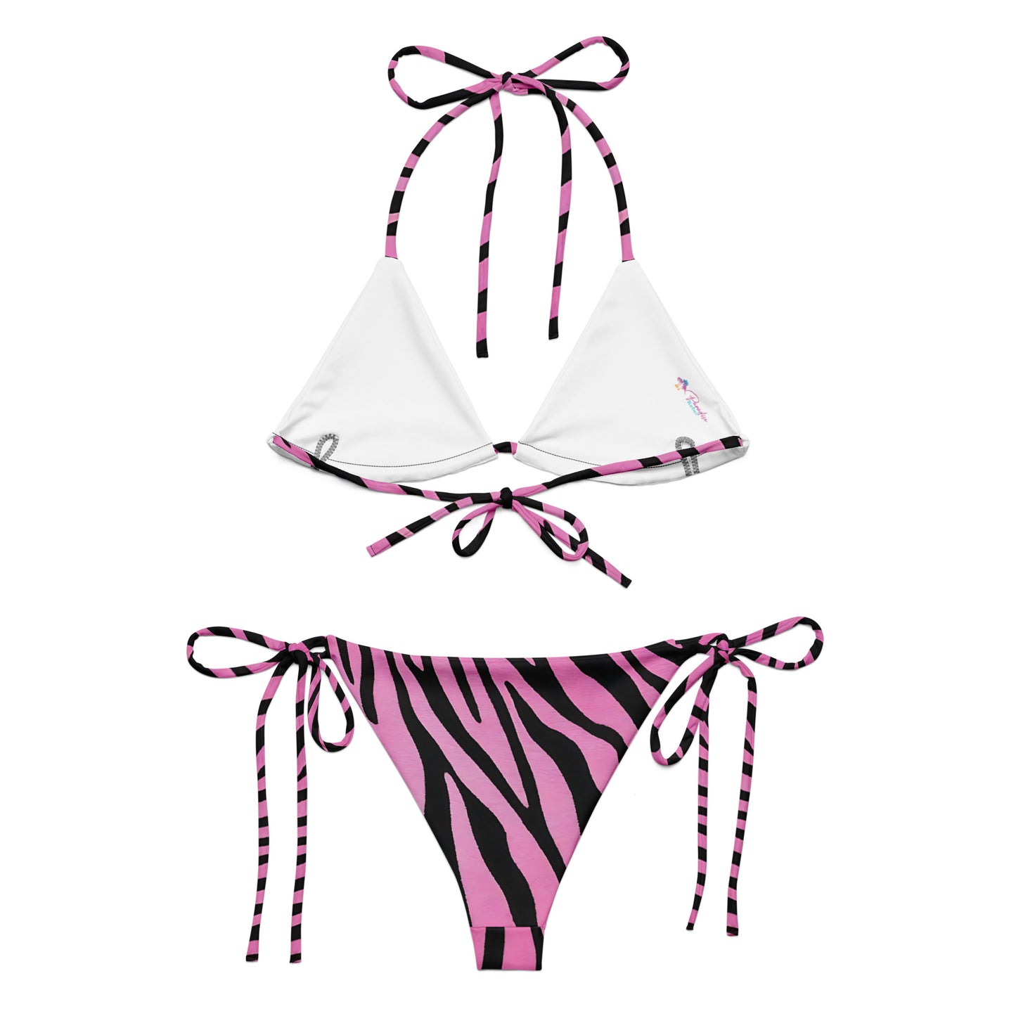 Pink Zebra Bikini