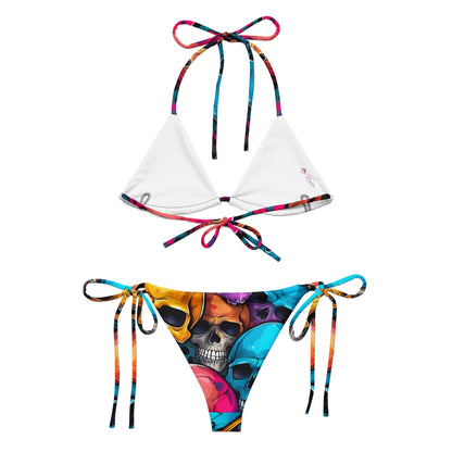 Colorful Skulls Bikini