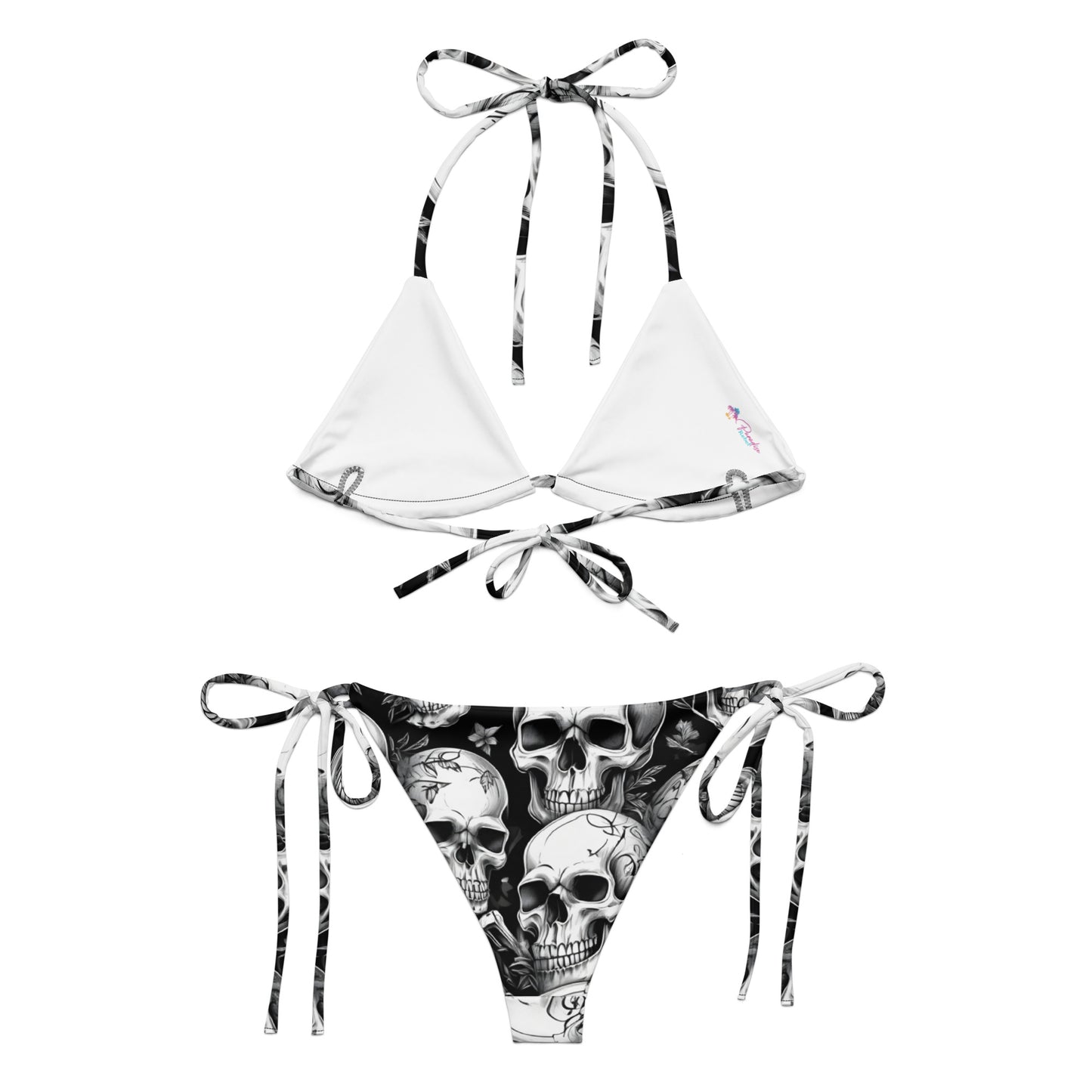 Skulls Dark Bikini