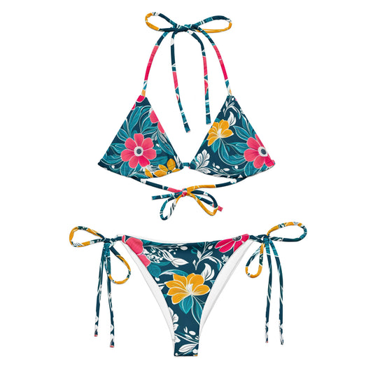 Simple Floral Bikini