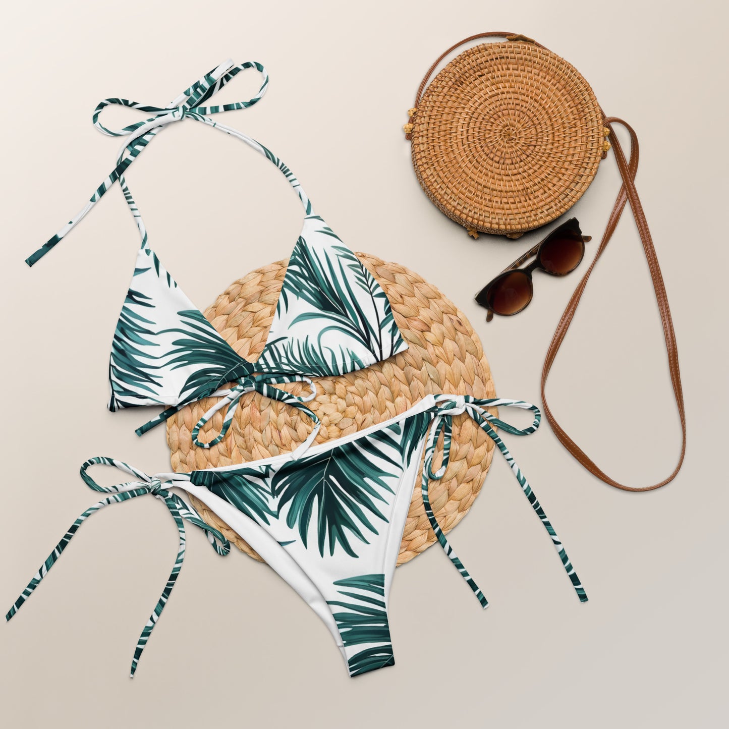 Palms Floral Bikini