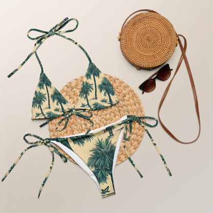 Palm Tree Floral Bikini