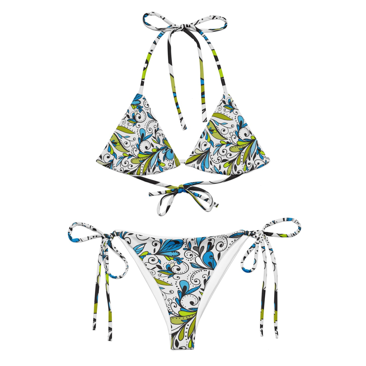 Chaos Floral Bikini