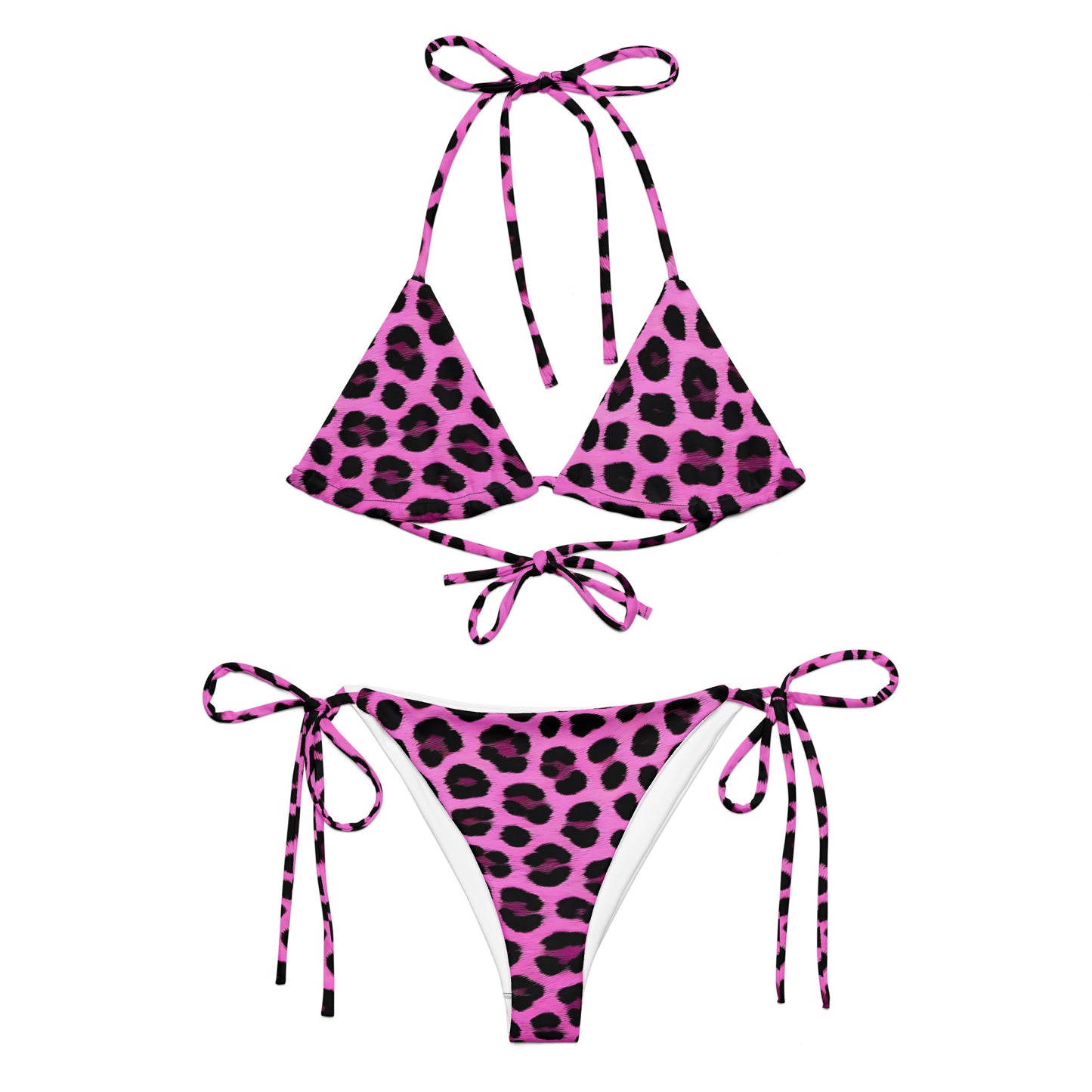 Pink Leopard Bikini