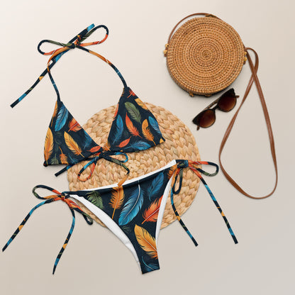 Colorfuf Feathers Bikini