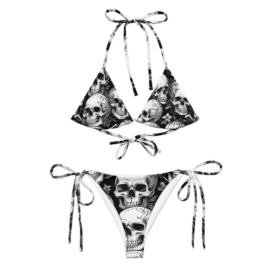 Skulls Dark Bikini