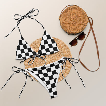 Finish Line Flag Bikini