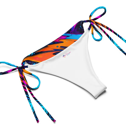 Lightning Graffiti Art Bikini