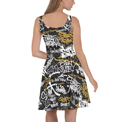 Captions Graffiti Art Dress