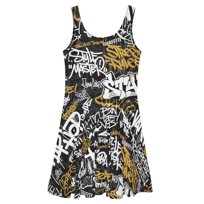 Captions Graffiti Art Dress