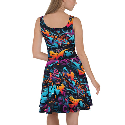 Bad Neighborhood Graffiti Art Dress