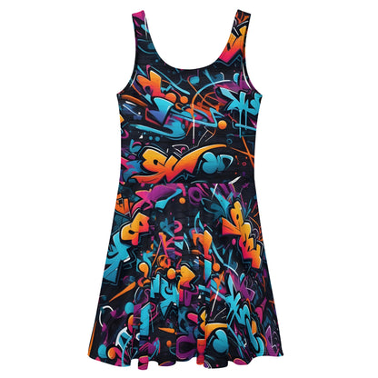 Bad Neighborhood Graffiti Art Dress