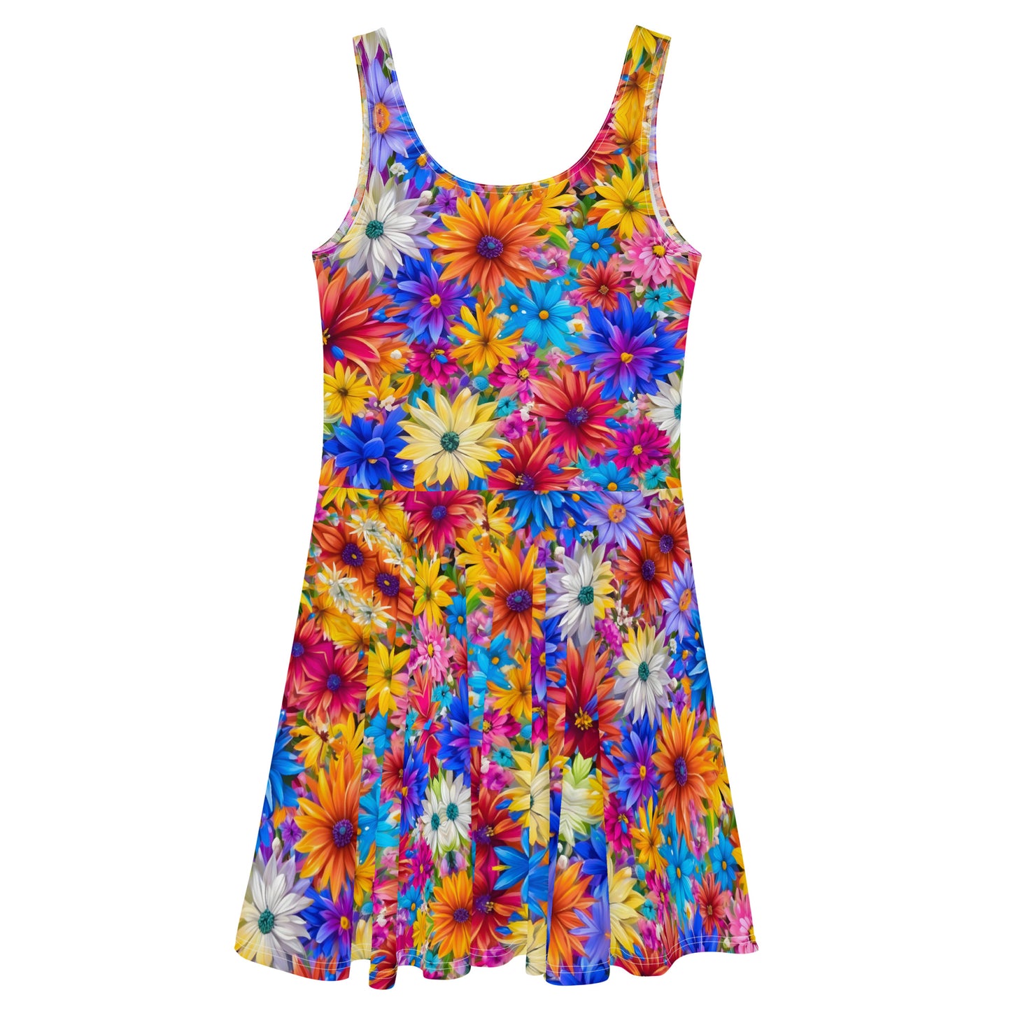 Explosion of Flowers Dress