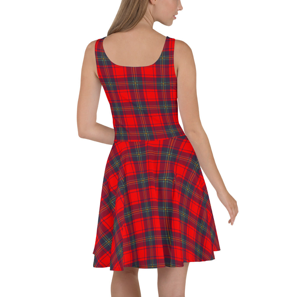 Red Plaid Dress