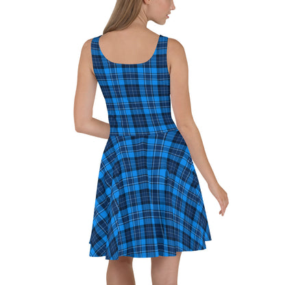 Blue Plaid Dress