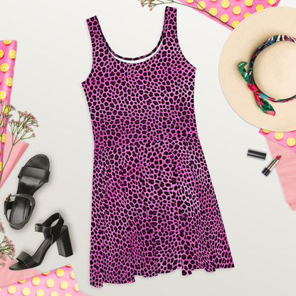 Pink Leopard Dress