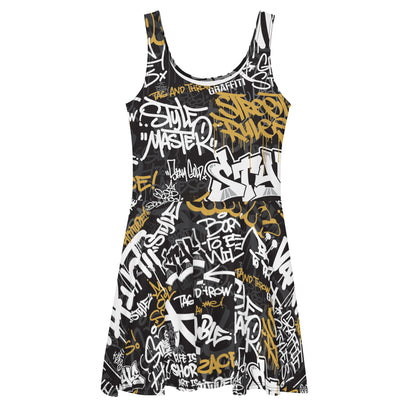 Captions Graffiti Art Dress