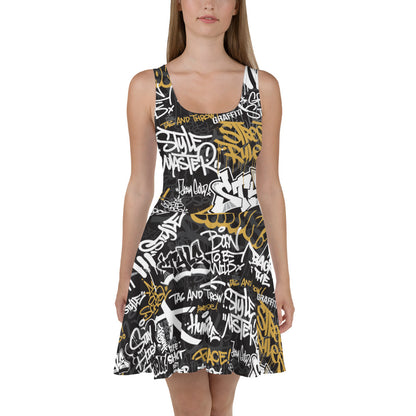 Captions Graffiti Art Dress