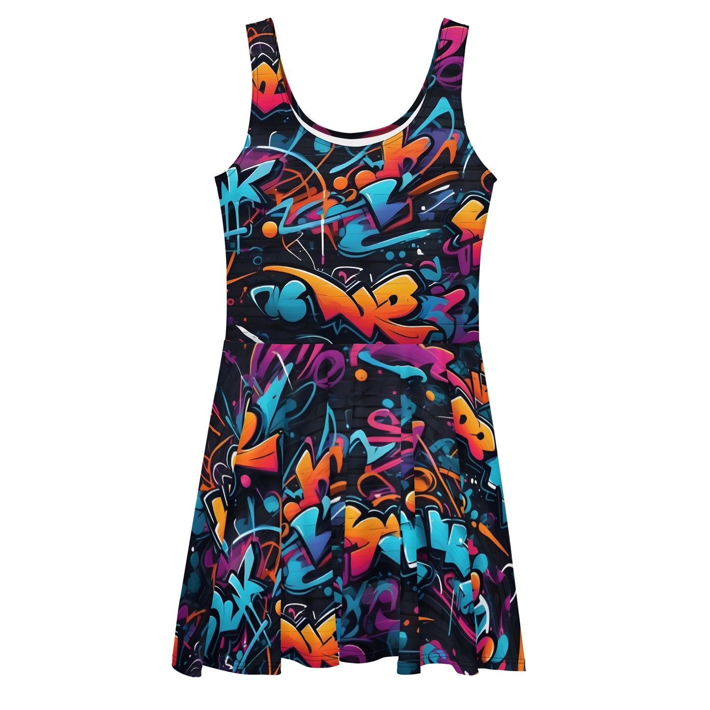 Bad Neighborhood Graffiti Art Dress