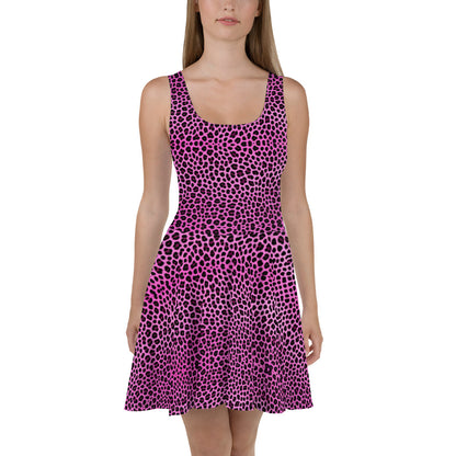 Pink Leopard Dress