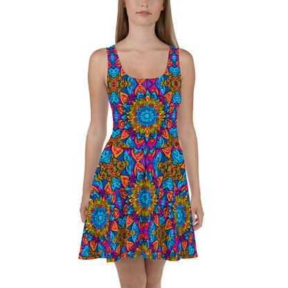 Colorful Mandala Dress