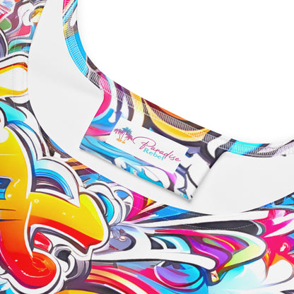 Colorful Graffiti Art Dress