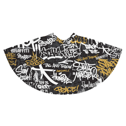 Captions Graffiti Art Skirt