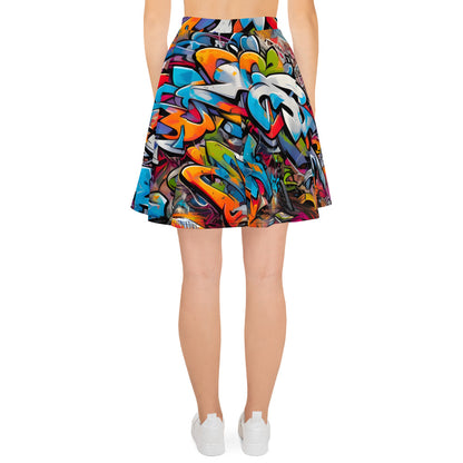 Dark Graffiti Skirt